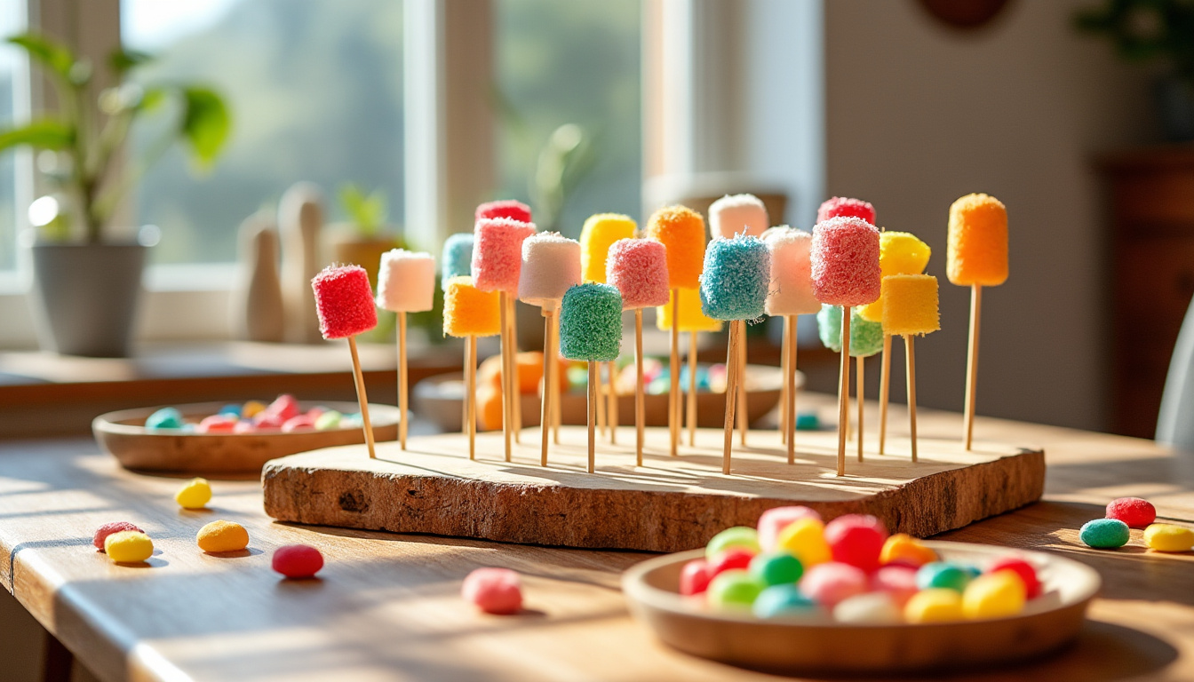 découvrez 3 méthodes faciles pour créer un support brochette bonbon original : en carton, en mousse ou en bois. idéal pour réussir votre présentation lors d’un anniversaire ou d’une fête !