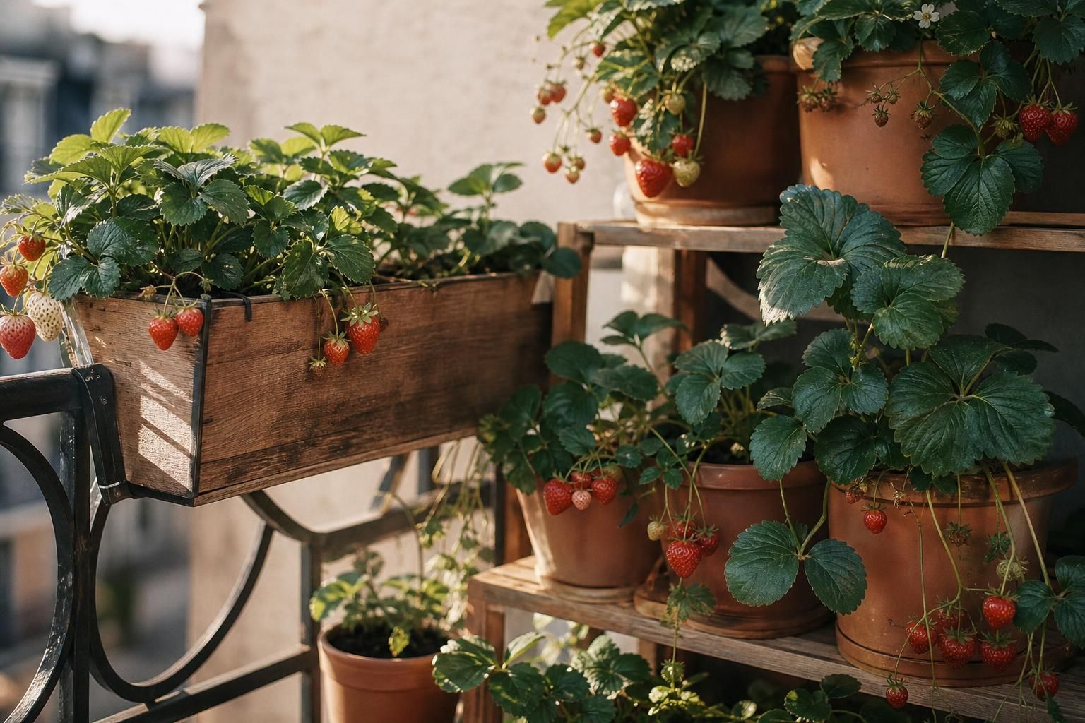 découvrez comment planter des fraisiers en hauteur, que ce soit en pot ou en jardinière, pour optimiser l'espace et profiter de fraises fraîches facilement.