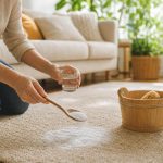 découvrez des méthodes naturelles et efficaces pour nettoyer votre tapis de salon sans l'abîmer, en préservant sa beauté et sa texture.
