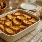 pain perdu au four — Pain perdu au four : que faire avec du pain rassis